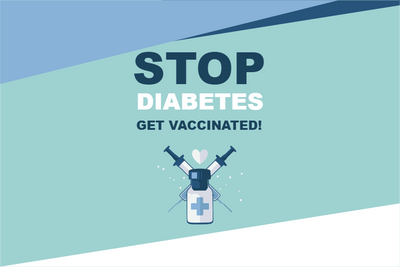 Custom Outdoor Yard Signs Multiple Sizes Stop Diabetes Get Vaccinated