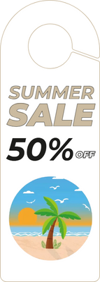 Custom Door Hangers for 50% Off