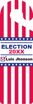Custom Door Hangers for Election