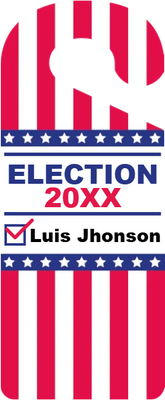 Custom Door Hangers for Election