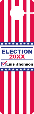 Custom Door Hangers for Election