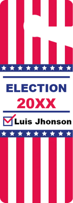 Custom Door Hangers for Election