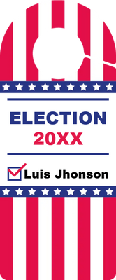 Custom Door Hangers for Election