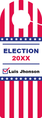 Custom Door Hangers for Election