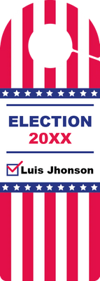 Custom Door Hangers for Election