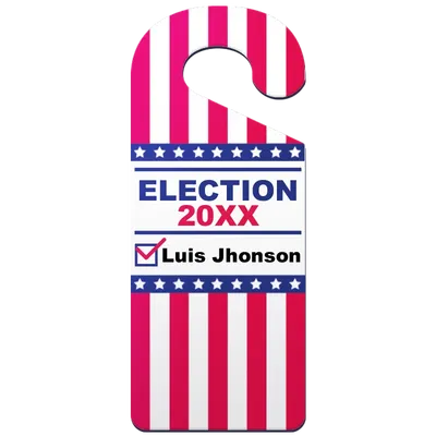Custom Door Hangers for Election