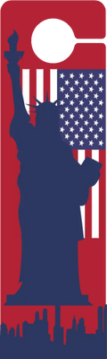 Custom Door Hangers for Statue