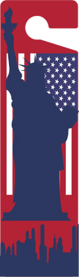 Custom Door Hangers for Statue