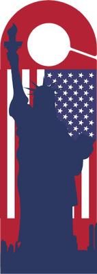 Custom Door Hangers for Statue