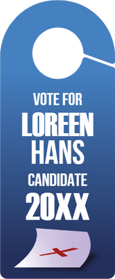 Custom Door Hangers Vote For