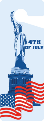 Custom Door Hangers for 4th of July