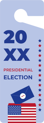 Custom Door Hangers for Presidential Election
