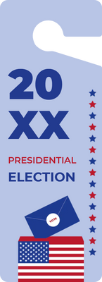 Custom Door Hangers for Presidential Election