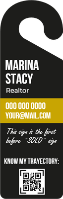 Custom Door Hangers for Marina Stacy