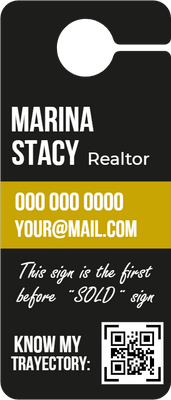 Custom Door Hangers for Marina Stacy