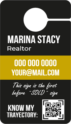 Custom Door Hangers for Marina Stacy