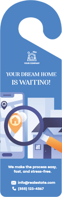 Custom Door Hangers for Dream Home