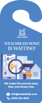 Custom Door Hangers for Dream Home
