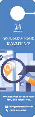 Custom Door Hangers for Dream Home