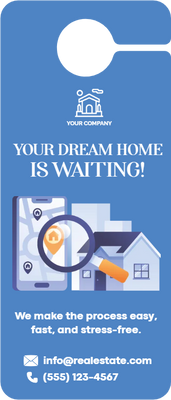 Custom Door Hangers for Dream Home