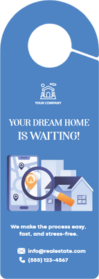 Custom Door Hangers for Dream Home