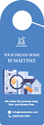 Custom Door Hangers for Dream Home