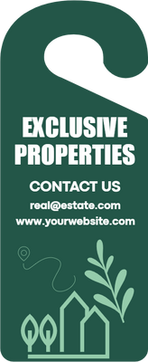 Custom Door Hangers for Exclusive Properties