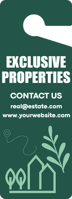 Custom Door Hangers for Exclusive Properties