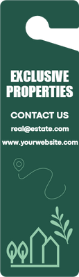 Custom Door Hangers for Exclusive Properties