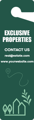 Custom Door Hangers for Exclusive Properties