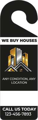 Custom Door Hangers for We Buy Houses