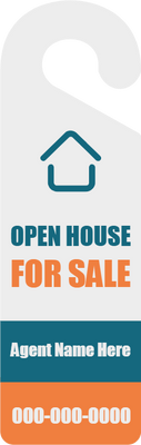 Custom Door Hangers House for Sale