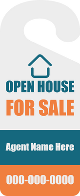 Custom Door Hangers House for Sale