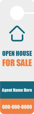 Custom Door Hangers House for Sale