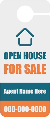 Custom Door Hangers House for Sale