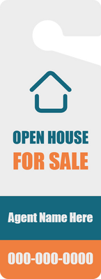 Custom Door Hangers House for Sale