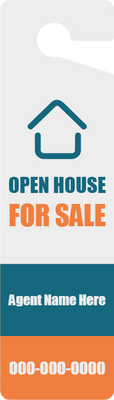 Custom Door Hangers House for Sale