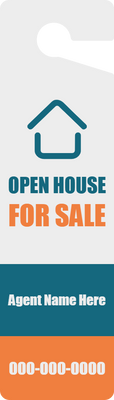 Custom Door Hangers House for Sale