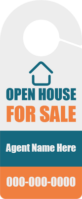 Custom Door Hangers House for Sale