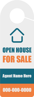 Custom Door Hangers House for Sale