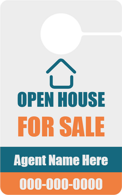 Custom Door Hangers House for Sale