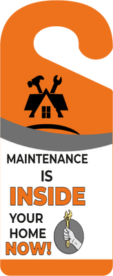 Custom Door Hangers for Maintenance