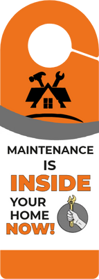 Custom Door Hangers for Maintenance