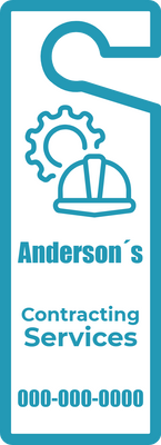 Custom Door Hangers for Contracting Services
