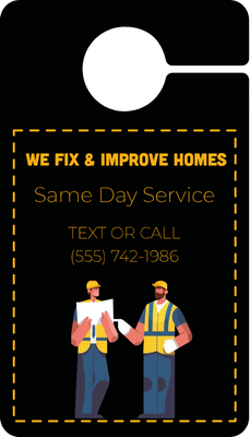 Custom Door Hangers Fix & Improve