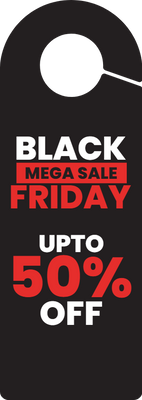 Custom Door Hangers For Black Friday