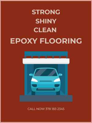 Custom Outdoor Yard Signs Multiple Sizes Garage Epoxy Flooring
