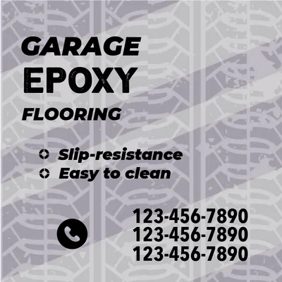 Custom Outdoor Yard Signs Multiple Sizes Garage Epoxy Floors