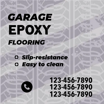 Custom Outdoor Yard Signs Multiple Sizes Garage Epoxy Floors