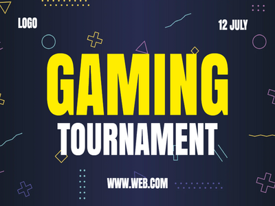 Custom Outdoor Yard Signs Multiple Sizes Gaming Tournament